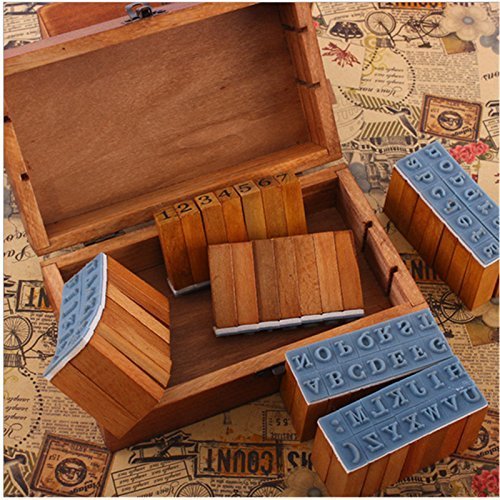 Gearmax® Legno Rubber Stamp Box - Vintage