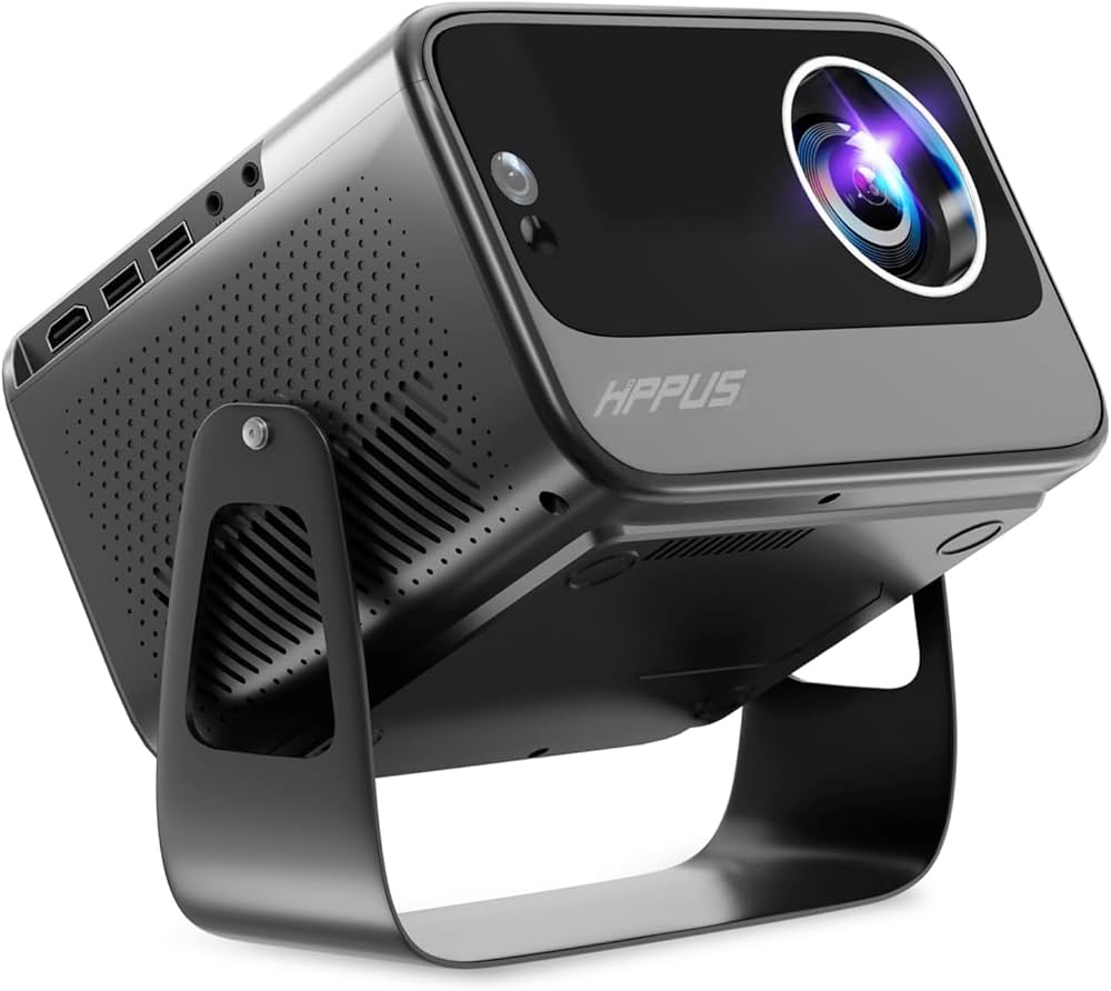 HPPUS プロジェクター Amazon.co.jp: 【180°回転 & 自動台形補正】 Android TV 11.0