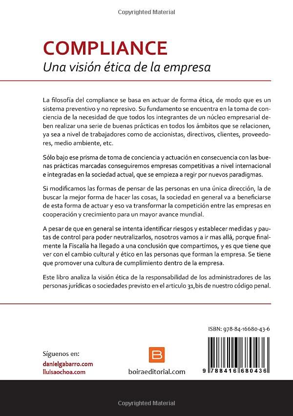 Compliance. Una visión ética de la empresa (Spanish Edition)
