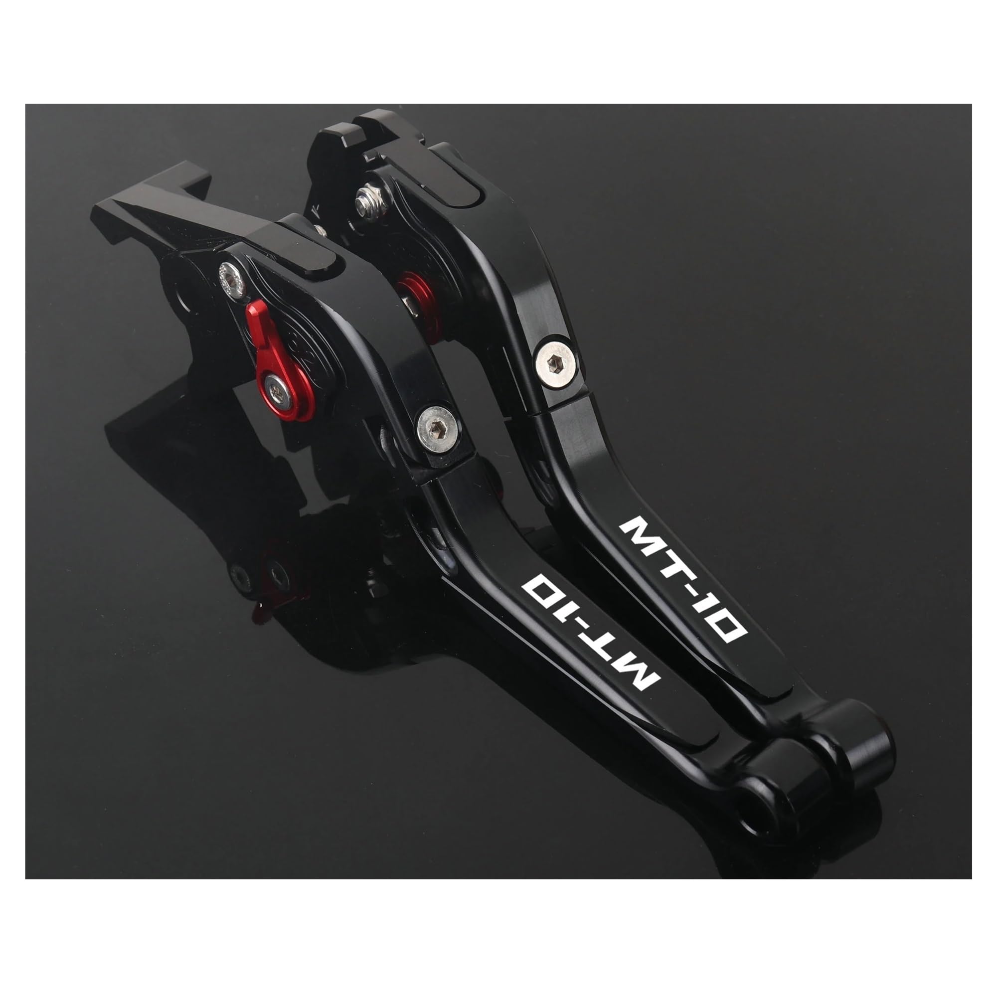 Pvxecag 2022-2024 Blackb Folding Clutch Lever For Mt10 2022-2024 For Mt-10 Motorcycle Adjustable Folding Cnc Brake Clutch Lever Handle Guard Levers For Mt 10 Fz10
