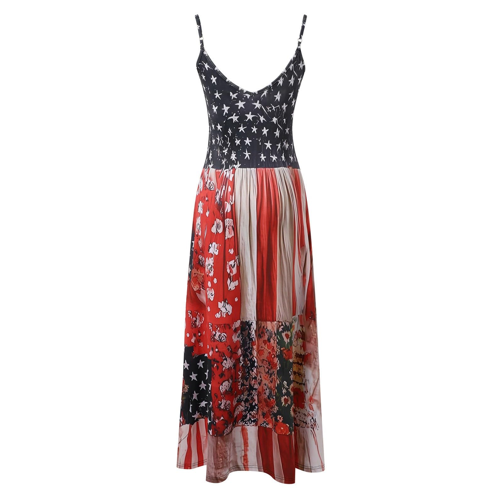 Vestido casual de verano con estampado floral, sin mangas, para vacaciones