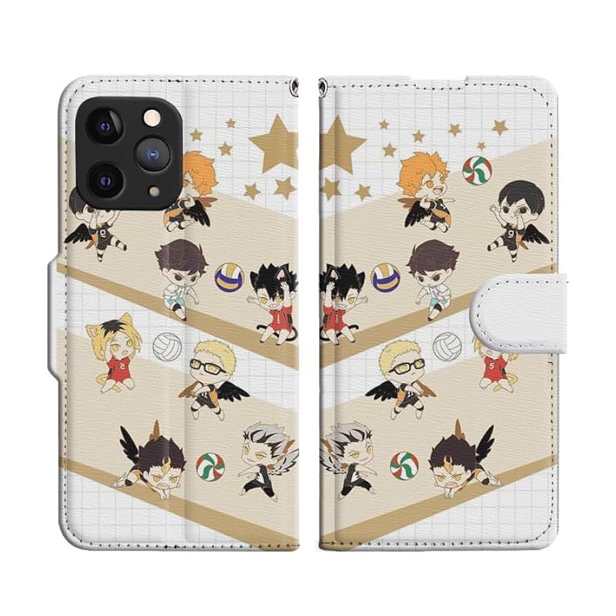 ハイキュー　影山　つくれる手帳型　スマホケース つくれるスマホ Amazon.co.jp: ハイキュー スマホ ケース iphone 16 pro ケース