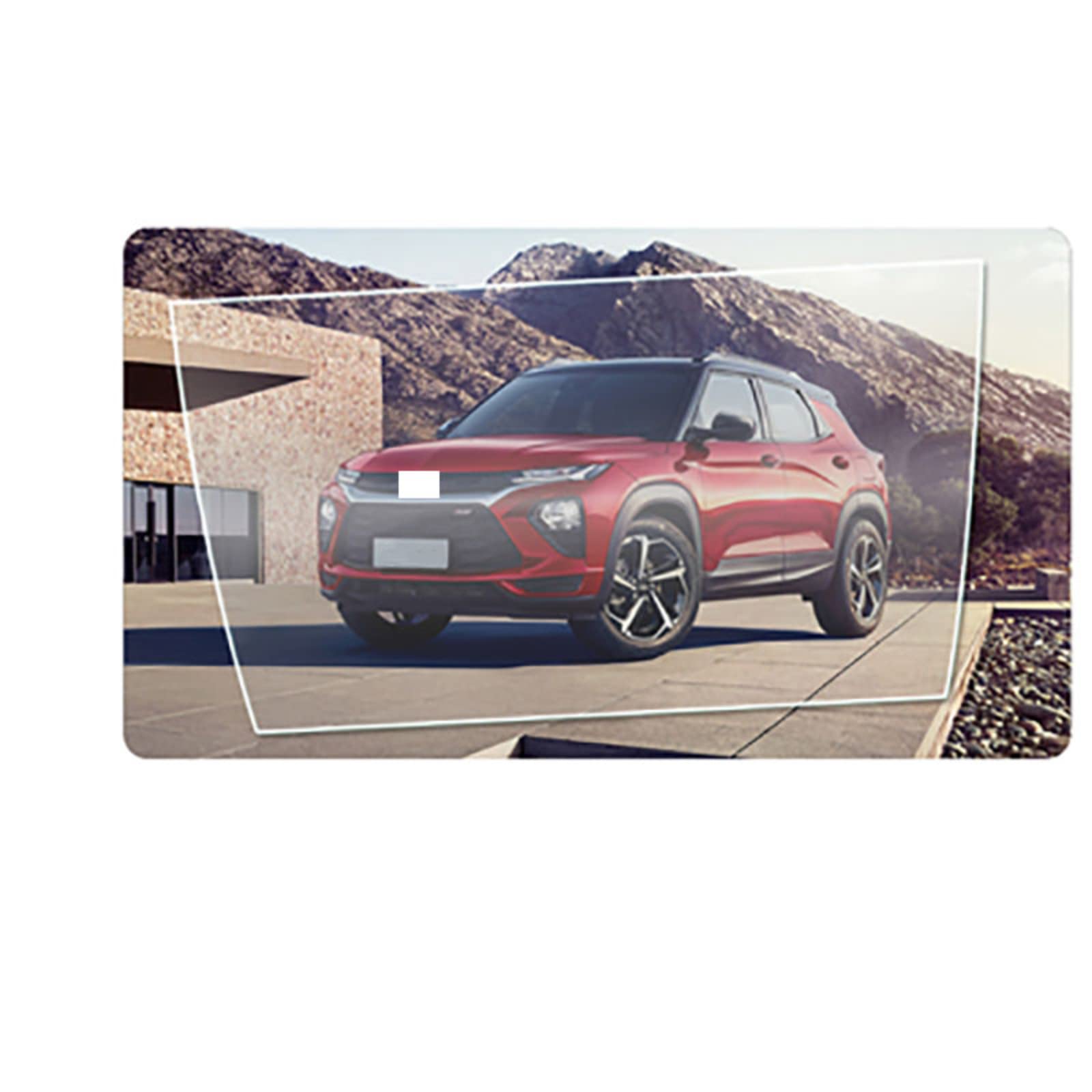 Nawigacja samochodowa Szkło hartowane Ekran LCD Folia ochronna Naklejka Osłona Dla chevroleta Trailblazer 2019 2020 2021
