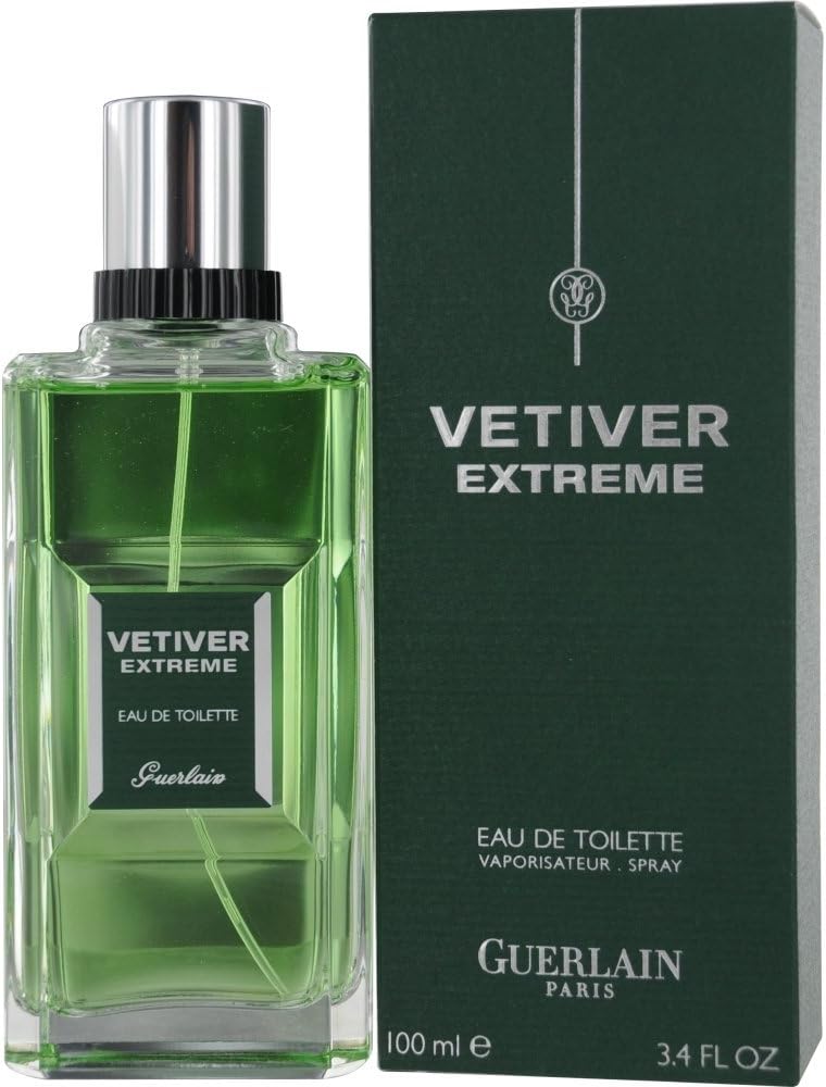 Vetiver Extreme FOR MEN by Guerlain - 3.4 oz EDT Spray