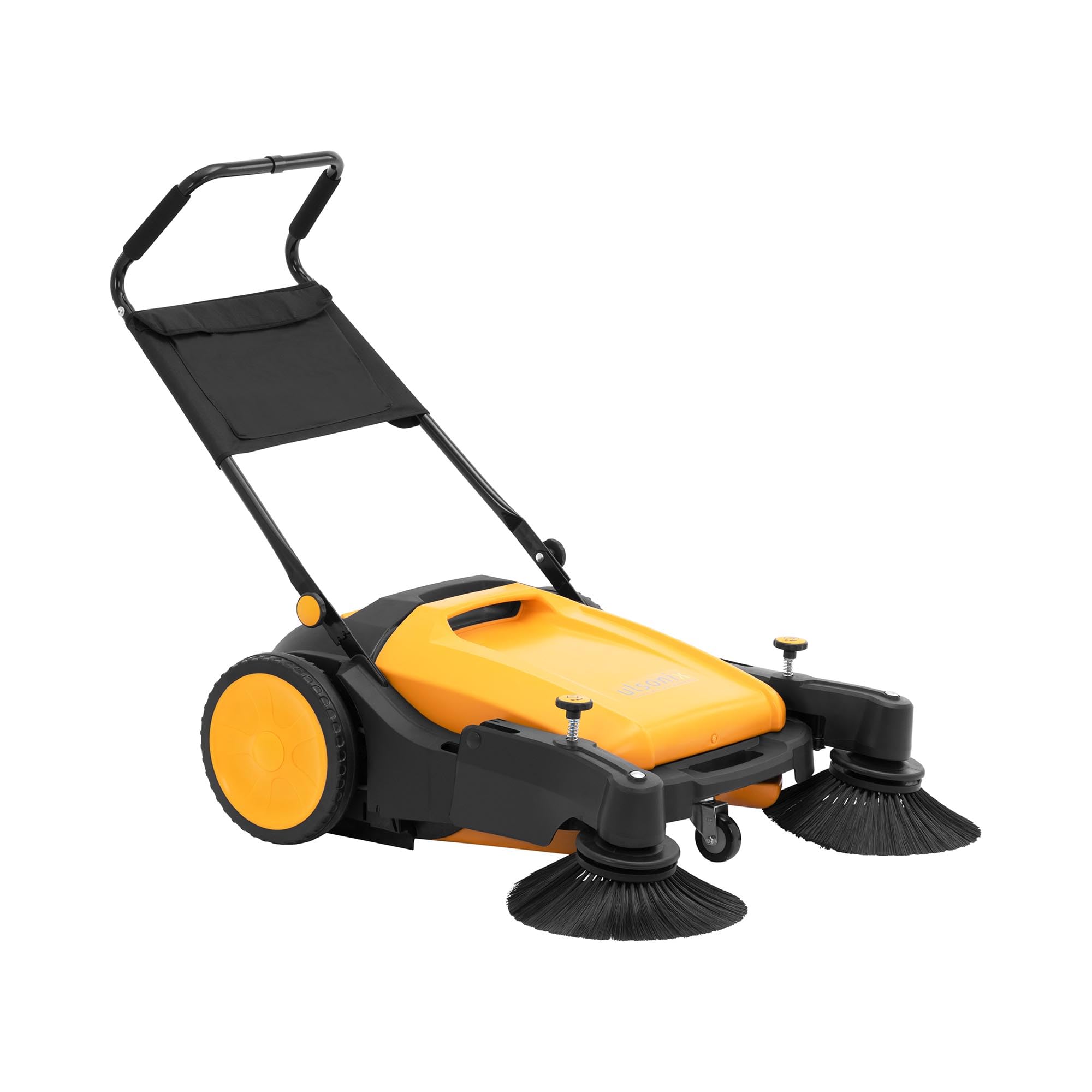 ULX-SWEEPER-LOD - Spazzatrice manuale con 2 scope laterali, 3700 m²/h, filtro antipolvere