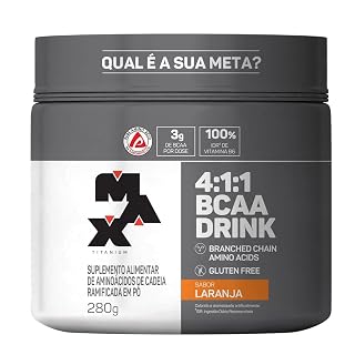 Max Titanium BCAA Drink 4:1:1 280 g Laranja