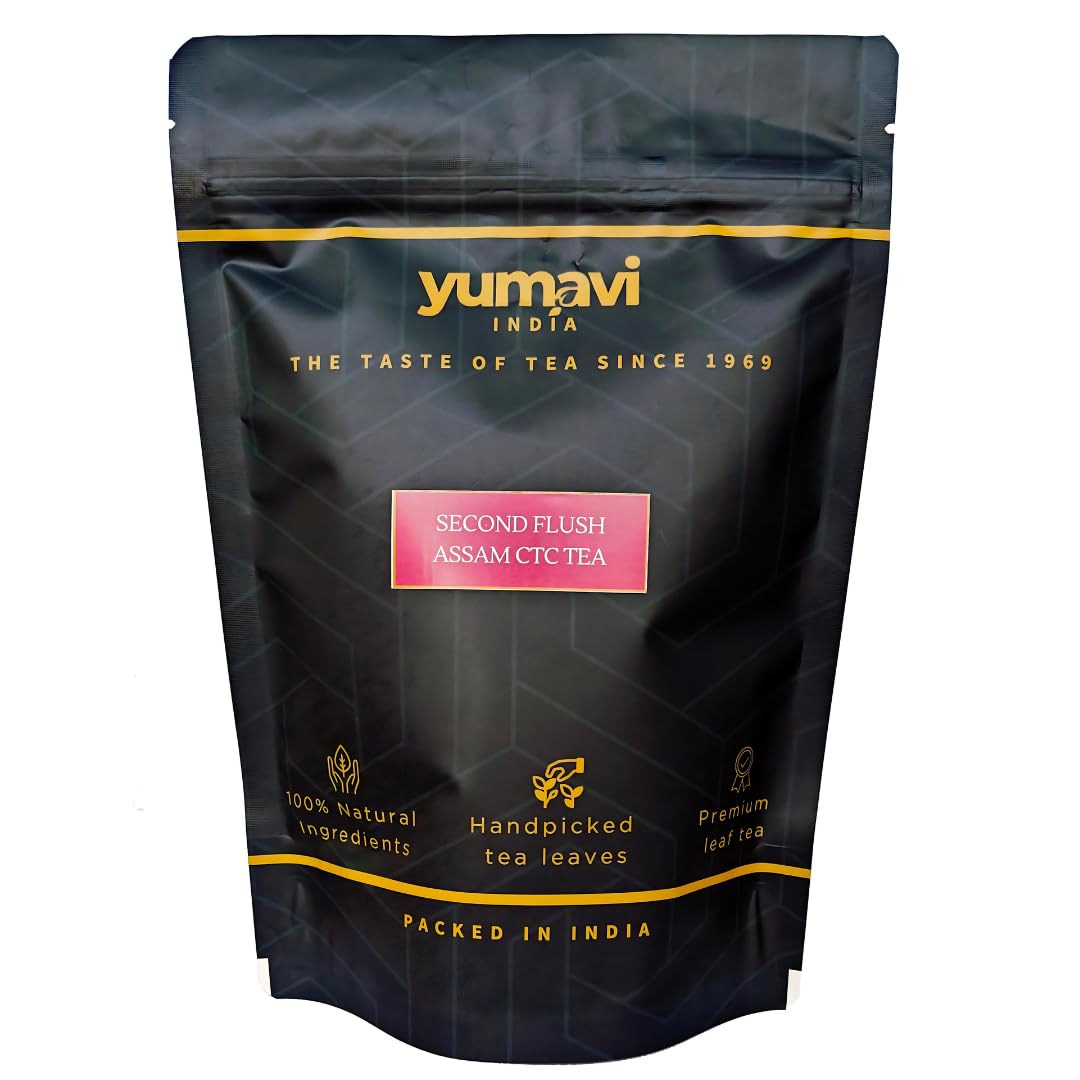 See full amazon price history chart for Yumavi Premium Assam Second Flush CTC Tea || Freshly Handpicked Kadak Chai Patti || Strong & Robust Full Bodied Tea with Whole Leaves Yumavi Premium Assam Second Flush CTC Tea || Freshly Handpicked Kadak Chai Patti || Strong & Robust Full Bodied Tea with Whole Leaves (B0D77TY4ZP) Amazon Price History, Amazon Price Tracker