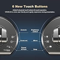 Vista 3 de JOYUSING Cámara de documentos 4K, 13MP para profesor, tamaño A3, enfoque automático, luz LED, OCR para Windows, perfecta para aprendizaje a