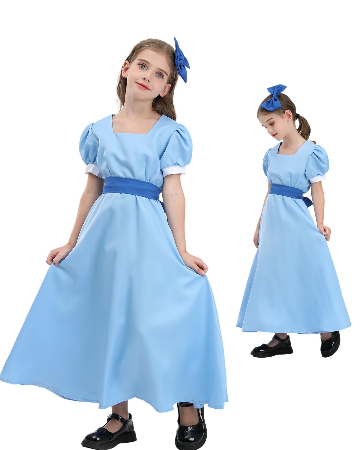 Amazon.com: CR ROLECOS Wendy Dress up Costume Toddler Girls