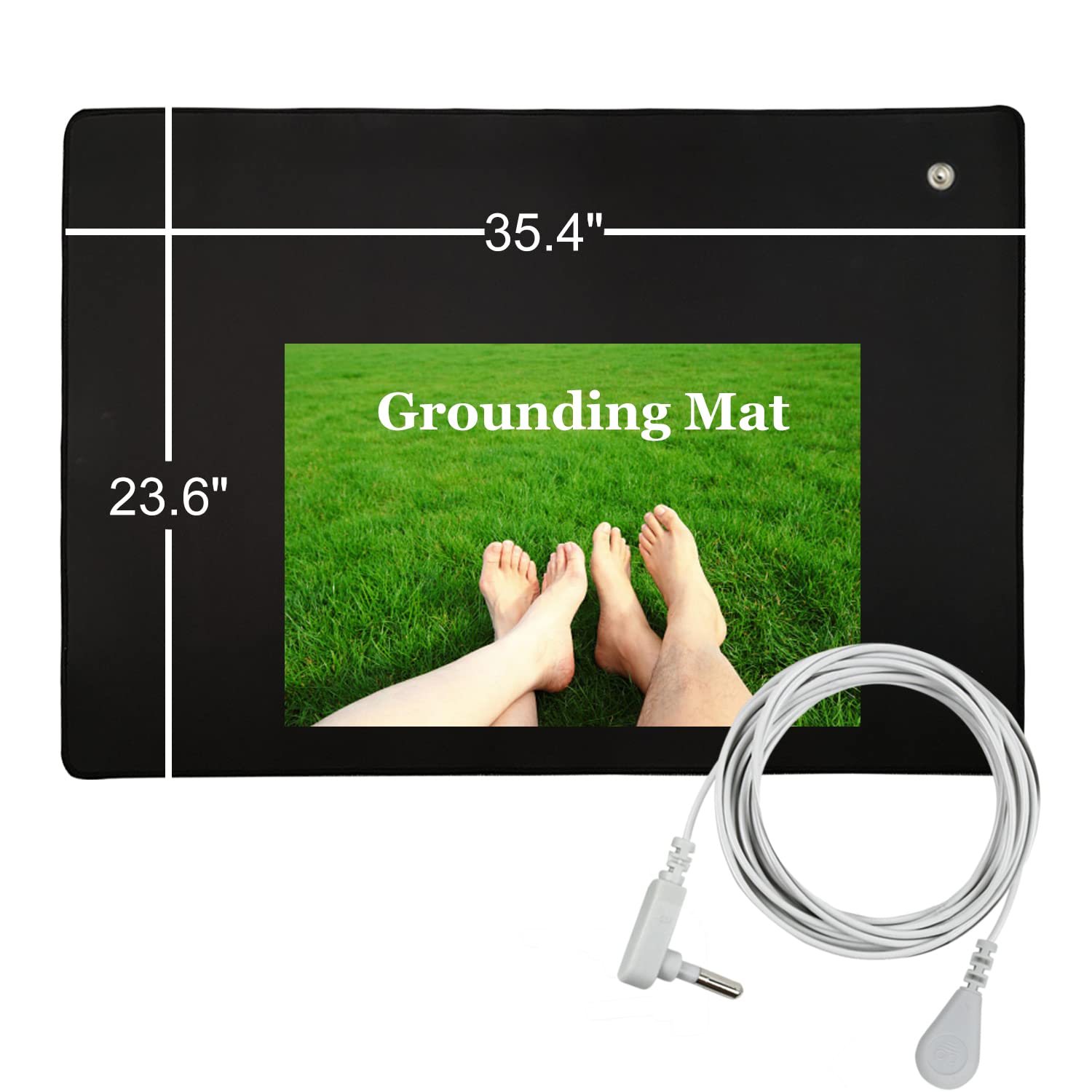 Buy VXM Effective Grounding Mat Improves , Large Universal Grounding Pad with Cord to Connect