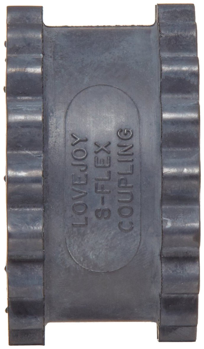 Lovejoy 35359 Size 4JE Solid Design S-Flex Coupling Sleeve, EPDM Rubber, 2.31