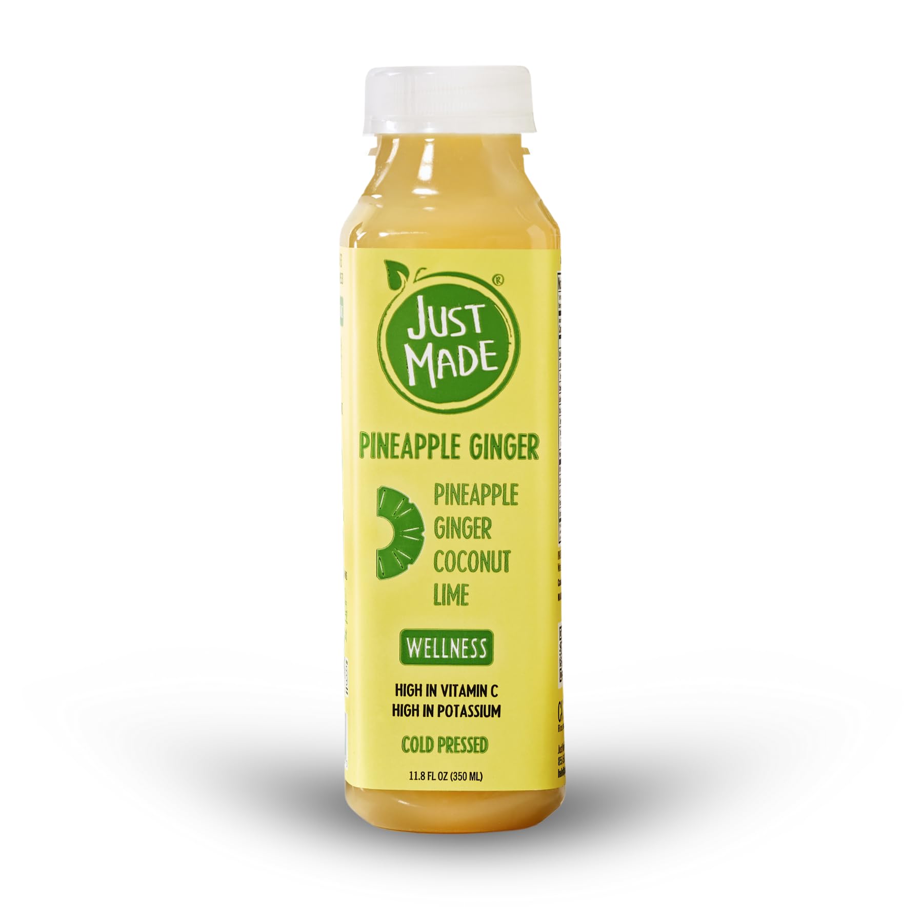 Amazon.com : JUST MADE JUICE Pineapple Ginger Juice, 11.8 FZ