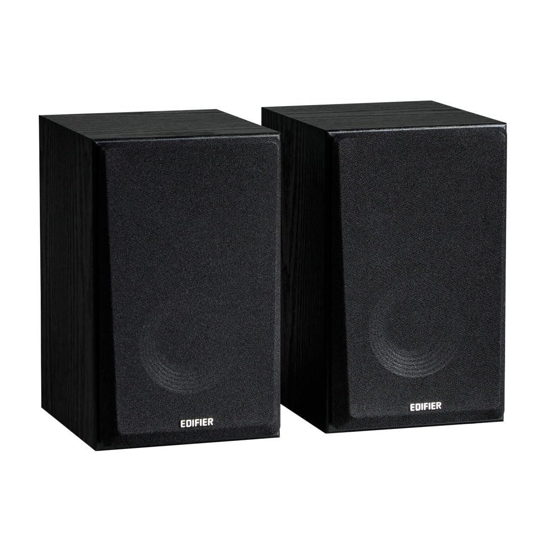 Edifier R990BT Głośniki półkowe Bluetooth 5.4, aktywny głośnik multimedialny 2.0, moc wyjściowa 24 W, wejścia RCA/AUX/Bluetooth, cyfrowe przetwarzanie audio, obudowa MDF, sterowanie aplikacją, do PC