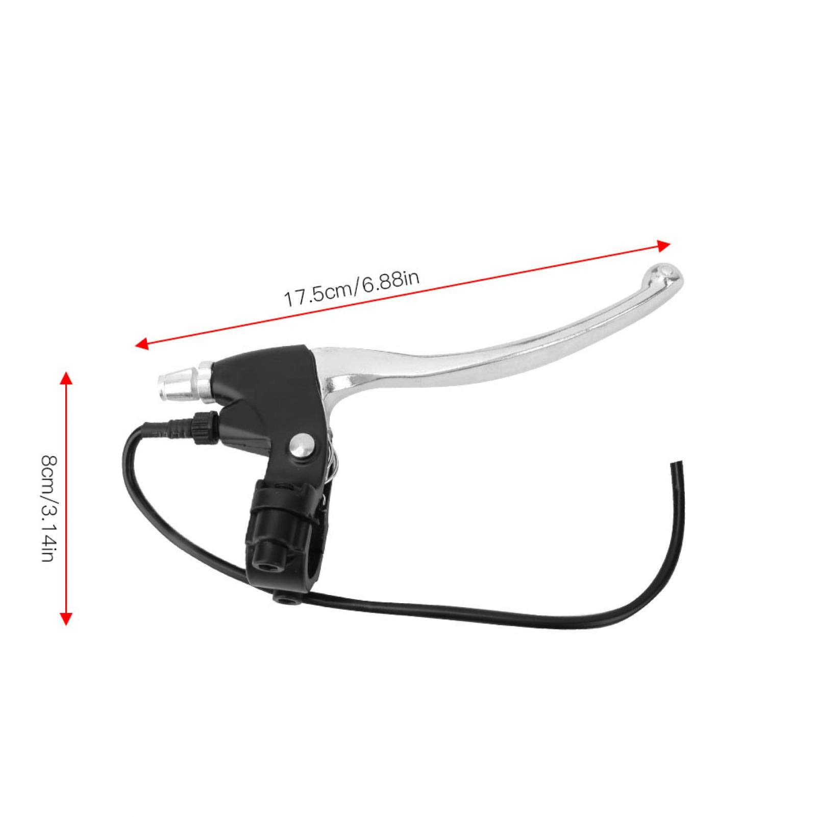 OUKENS Electric Bicycle Modification Accessories 1 Pair Brake Lever Handle Bar Grips for E-Bike Mini Bike Electric Bicycle Scooter, Electric