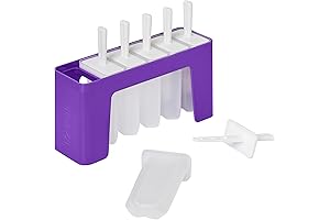 Tovolo Dino Popsicle Molds - Make a Splash with 6 Dinosaur-Shaped Popsicles