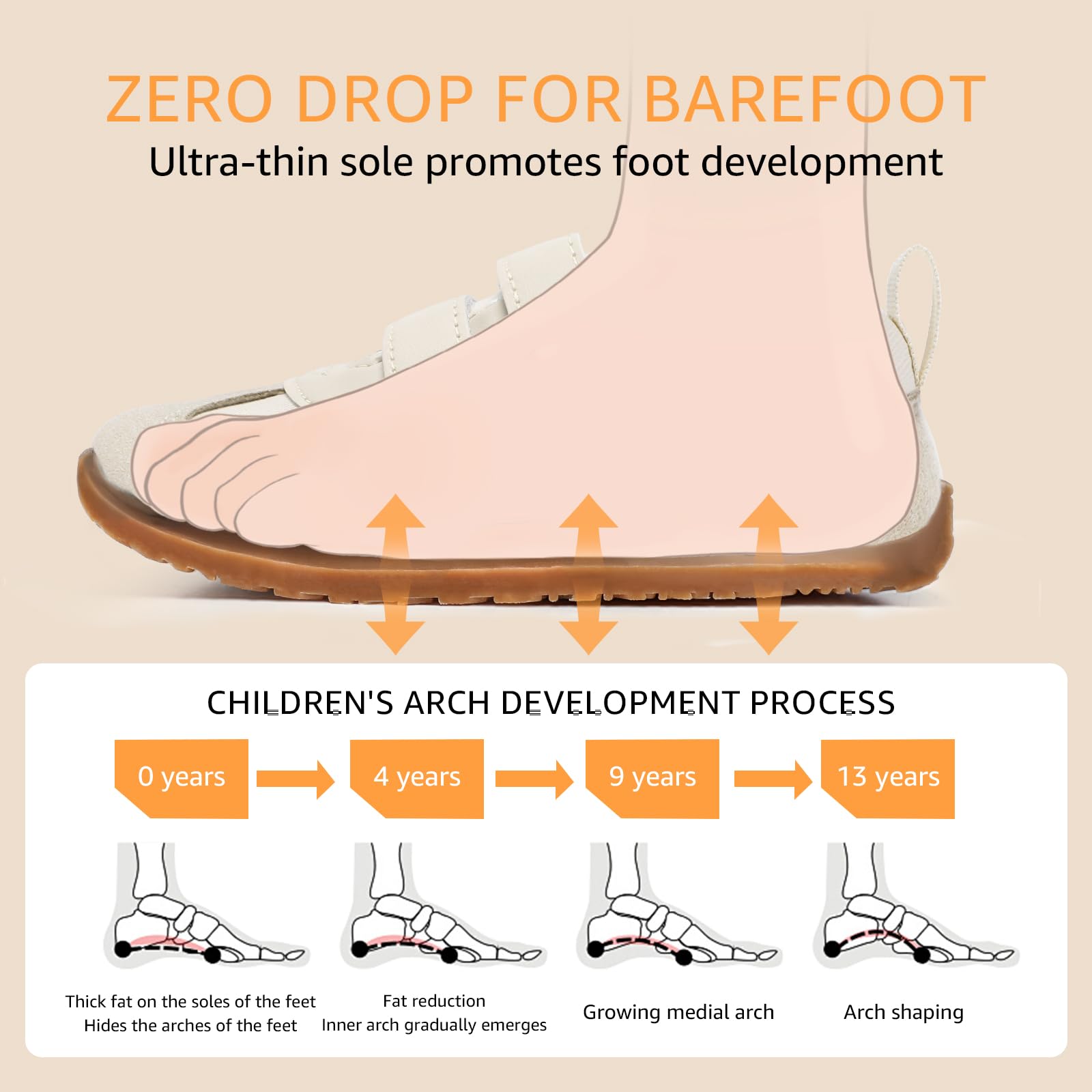 STQ KIDS Scarpe Bambino Bambina Sneakers Punta Larga Antiscivolo Leggere Primi Passi Outdoor Tennis attività