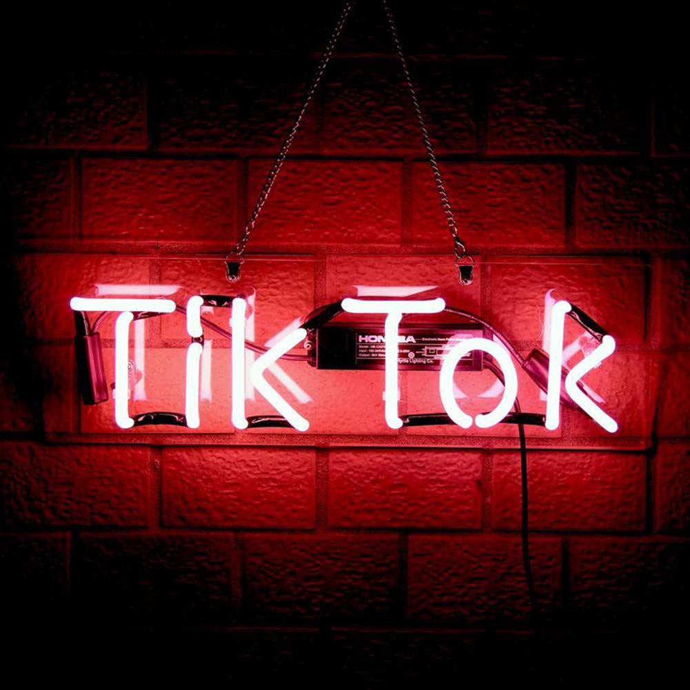 Amazon | ネオンサイン TIK TOK NeonSign ネオンライト 装飾用