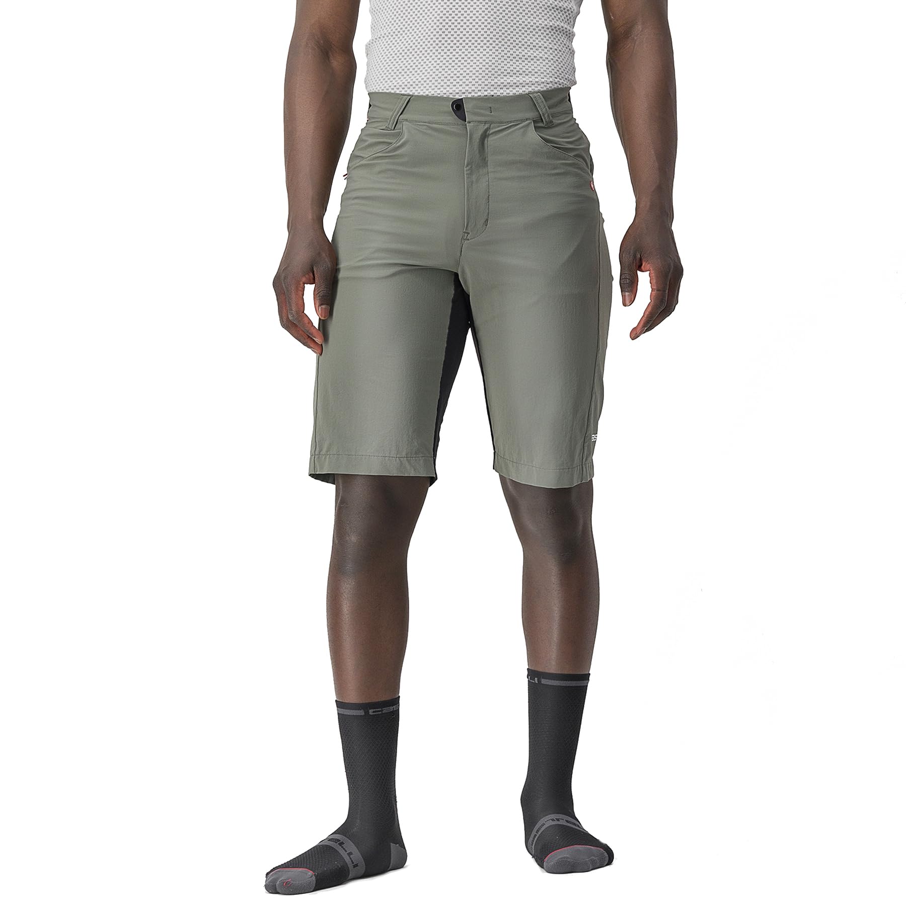 CASTELLI 4520027-​089 Unlimited Baggy Short Uomo Pantaloncini Forest Gray M