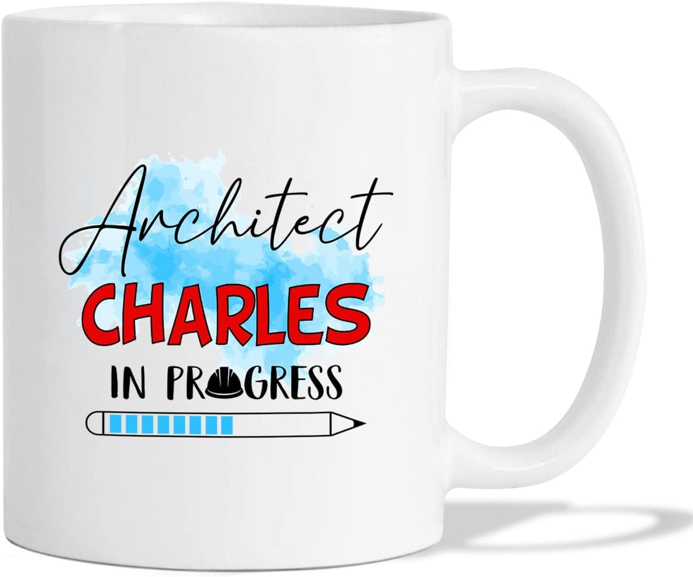 Personalized Name Architect In Progress Coffee Mugs Cups