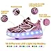 Imagen de Zapatillas con Ruedas niña y niños Zapatillas con Luces Zapatillas Patines con USB Automática Calzado de Skateboarding Zapatillas Patines Regalos creativos de Vacaciones para niños