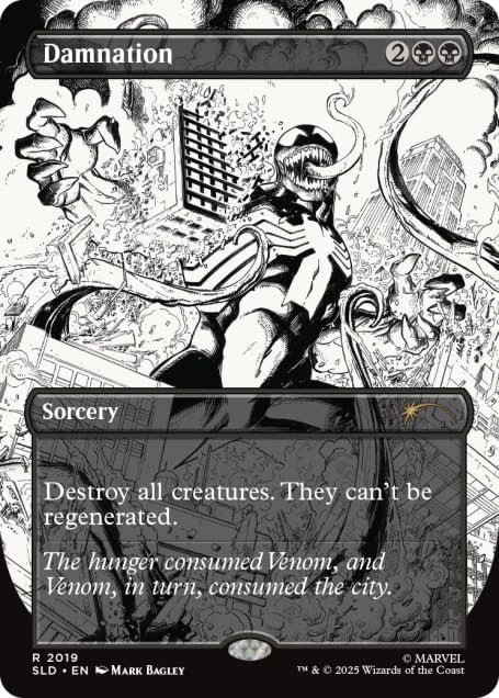 Magic the Gathering Secret Lair x Marvel's Spider-Man: Venom Unleashed (Inks) (Non-Foil)