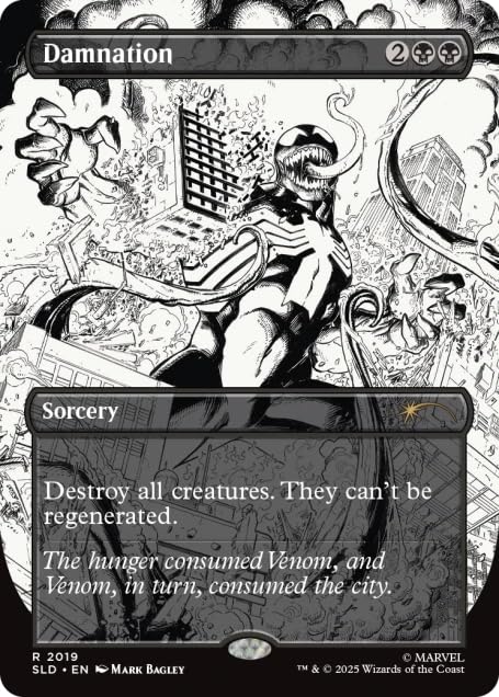 VENOM UNLEASHED （INKS）　FOIL Magic the Gathering Secret Lair x Marvel's Spider-Man: Venom