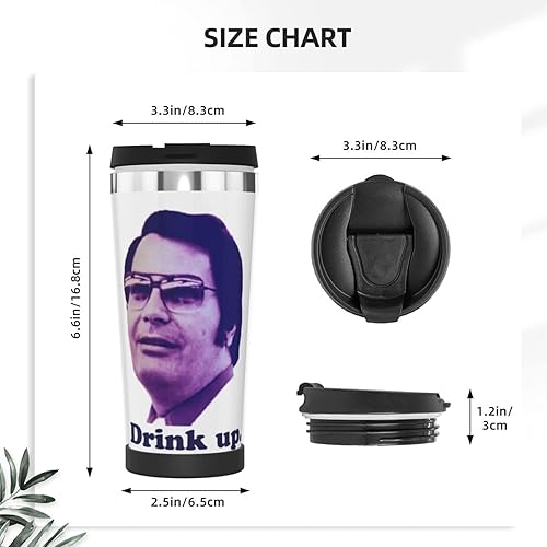 Miniatura 9 de Jim Jones Drink Up, Jim Jones Drink Up, Serial Killers Cult Leader Dark Humor Taza de café divertida