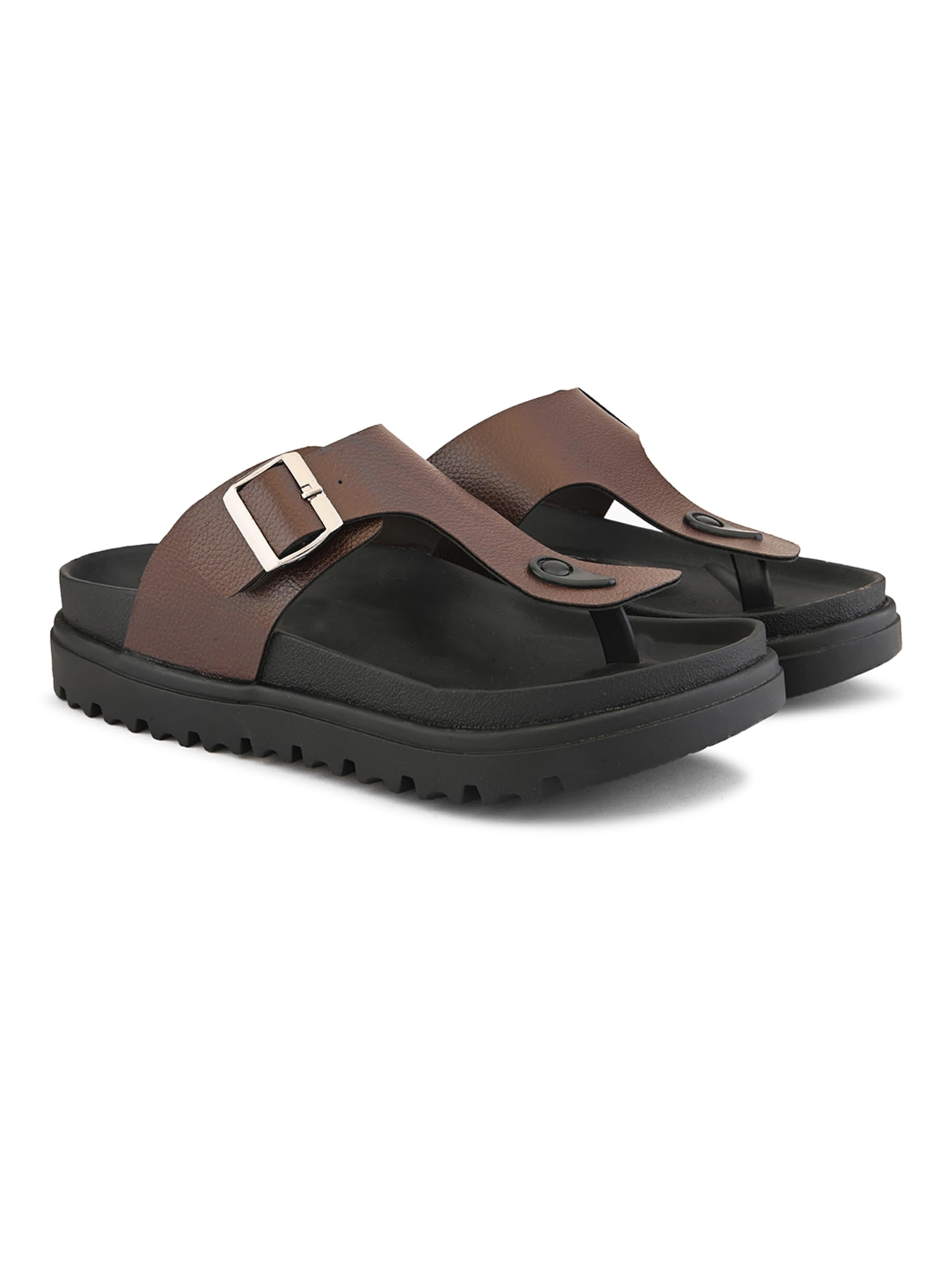 Men's Stryvox Sandals with Open Toe Strap Perfect Fit for Summer and Rainy Season Easy to Walk Slipper, Chappal Stylish Casual Trendy Floaters-image-33