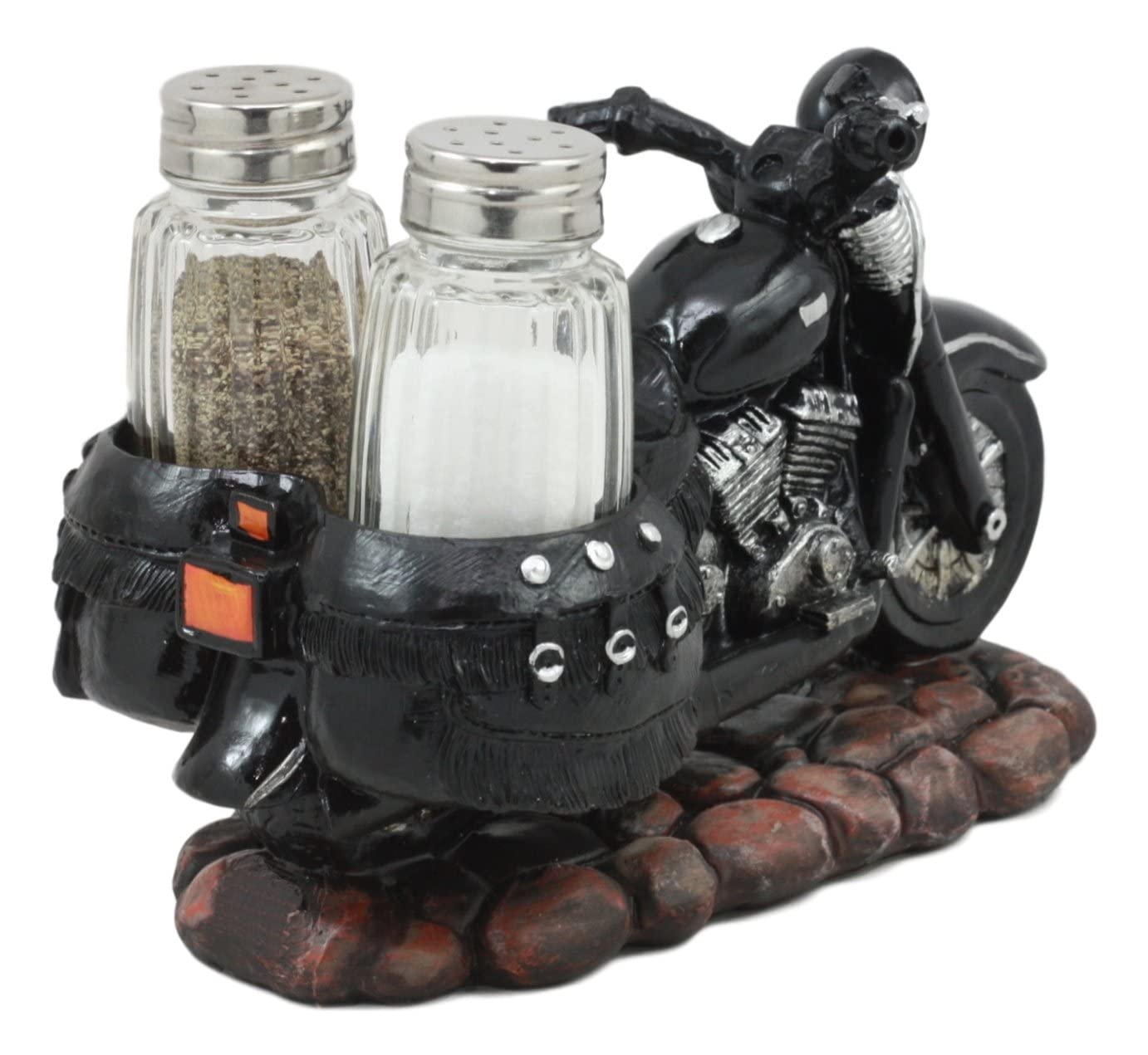 47s'ビンテージスカル型塩コショウ入れ 2個セット ロカビリー古着