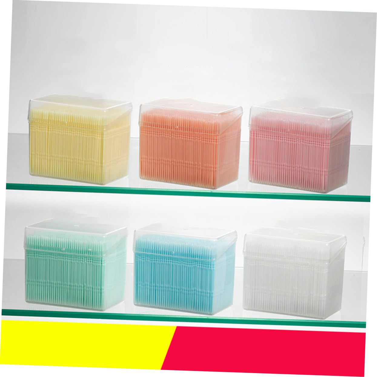 Alipis Palillos de Dientes de Doble Punta 1060 Piezas, Ecológicos y Cepillo Interdental para Limpieza Bucal y Cuidado
