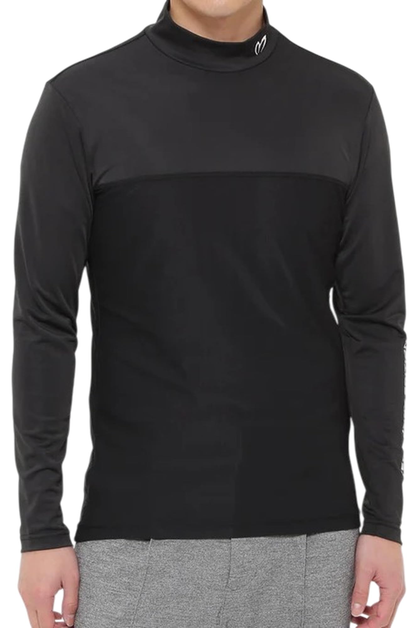 Amazon.co.jp: [マスターバニー] メンズ 長袖 ハイネックシャツ