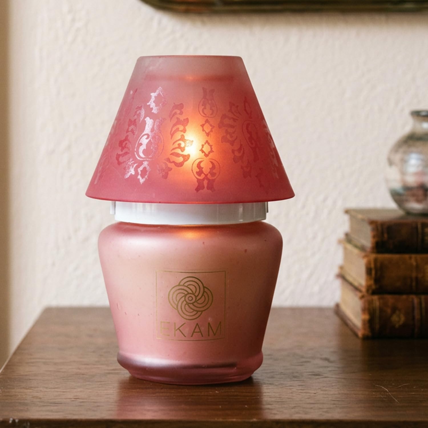 EKAM Rose Luxury Candle - 22 Hour Burn, FREE SHIPPING -2