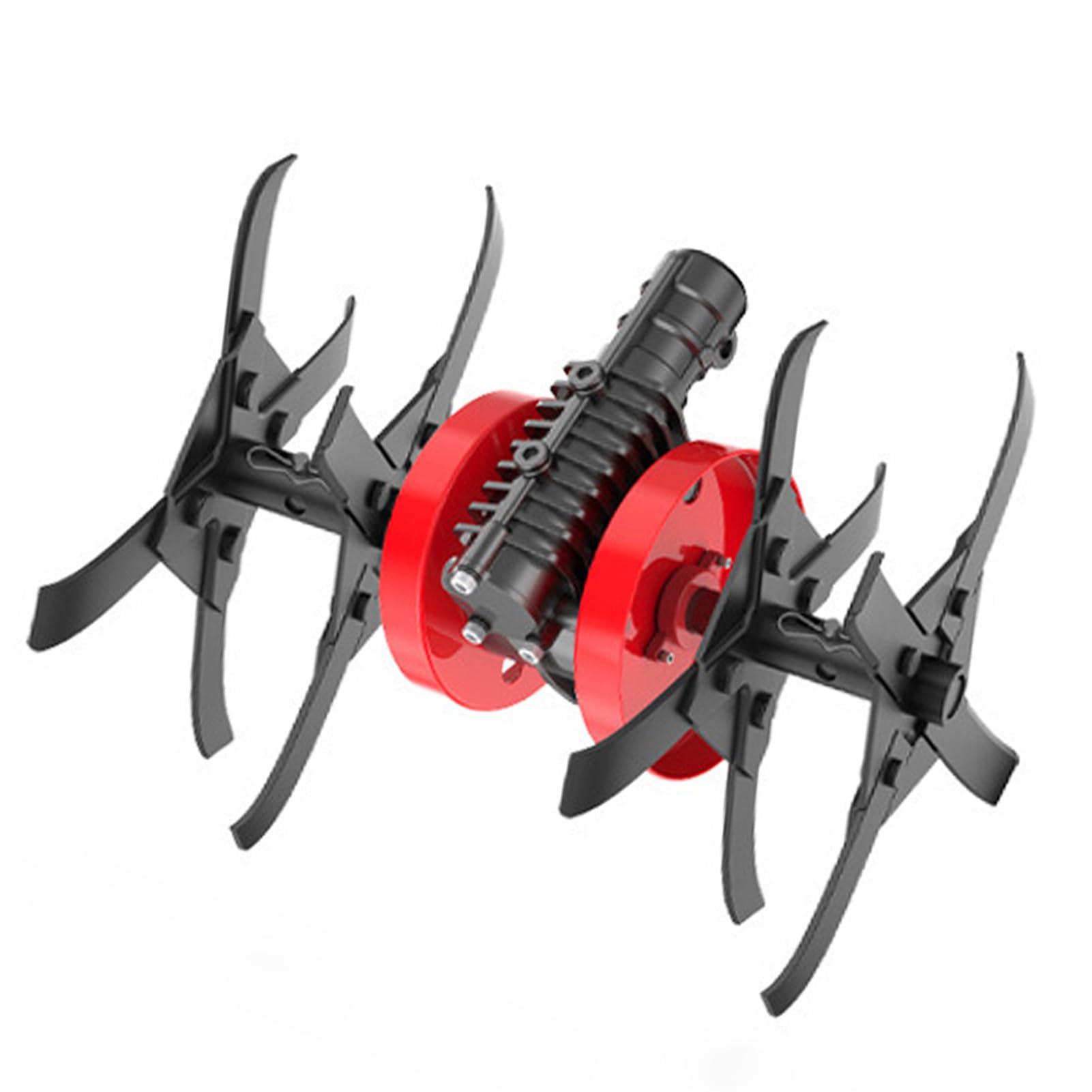Cryfokt Accesorio para Cortacésped de Alta Eficiencia para agricultura: Confiable y Eficiente, para Huertos, Jardines de té, Plántulas [1 * Accesorio para Cortacésped] (tipo de rueda para aflojar