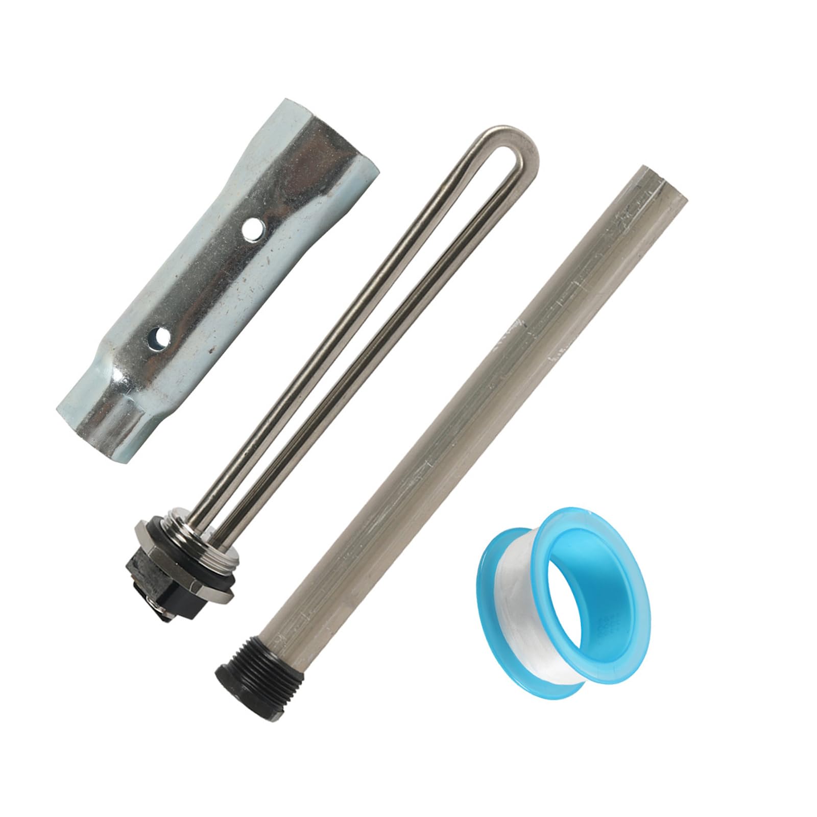Set di ricambio per riscaldamento rapido 520900 520789 per scaldabagno elettrico per camper, include asta anodo e scaldabagno