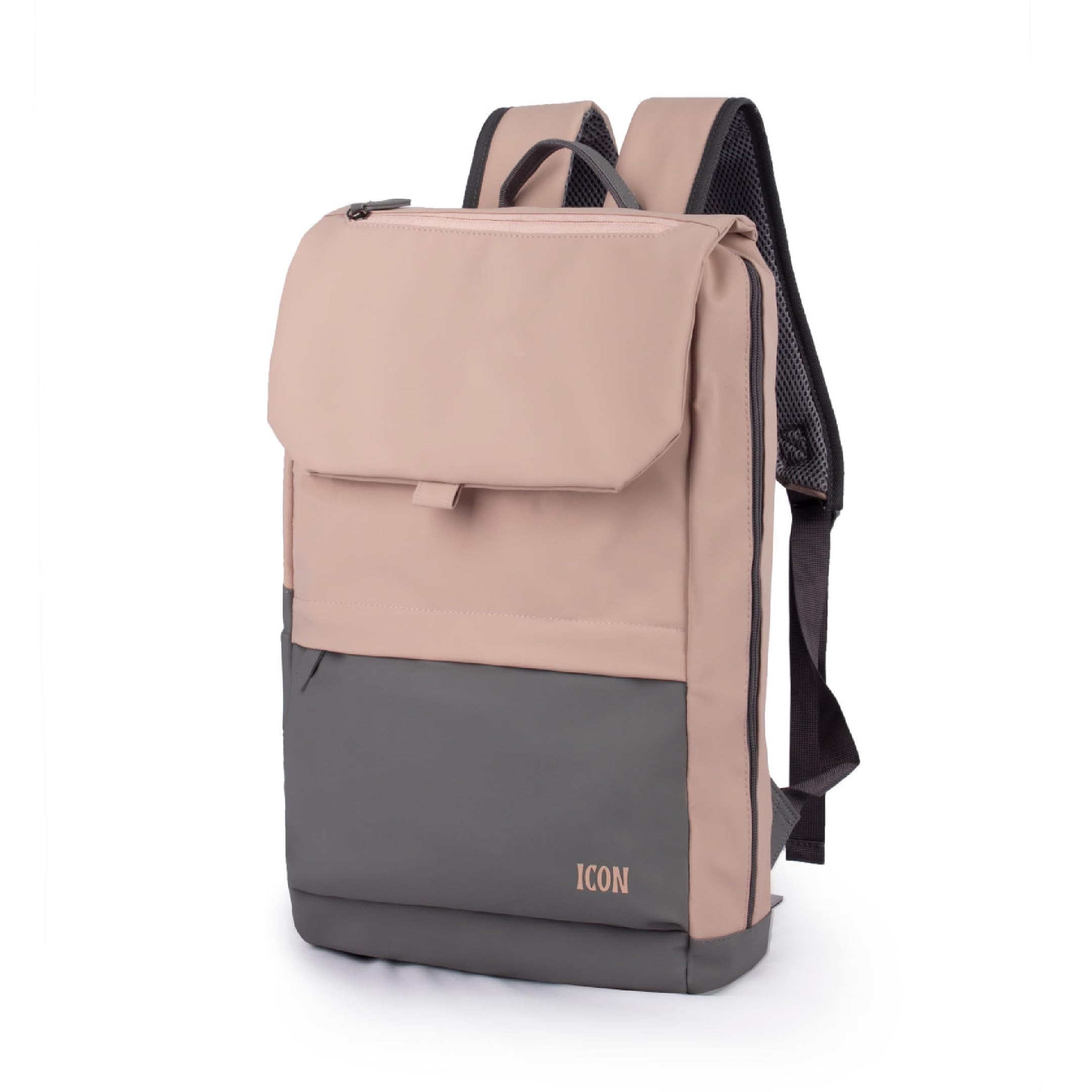 ICON The Picasso Backpack 18L | Premium Polyester, Fits 16" Laptops | Light Weight (0.7 Kg), Anti Microbial Lining, Perfect for Daily Commute, Water-Resistant & Multipurpose Unisex Bag