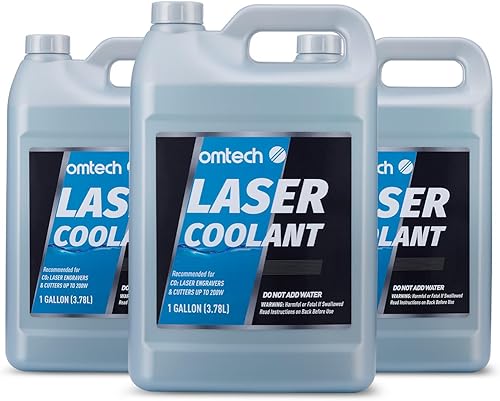 Miniatura 8 de OMTech Refrigerante láser de CO2, líquido no conductor de transferencia de calor para grabador láser, enfriador de agua, refrigerante anticongelante