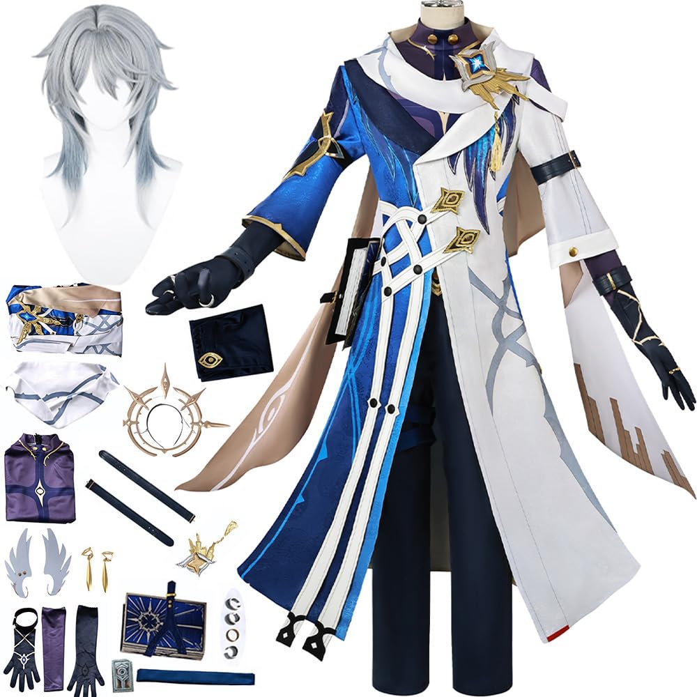 Sunday Costume Outfit Sunday Uniform Full Set Men Halloween