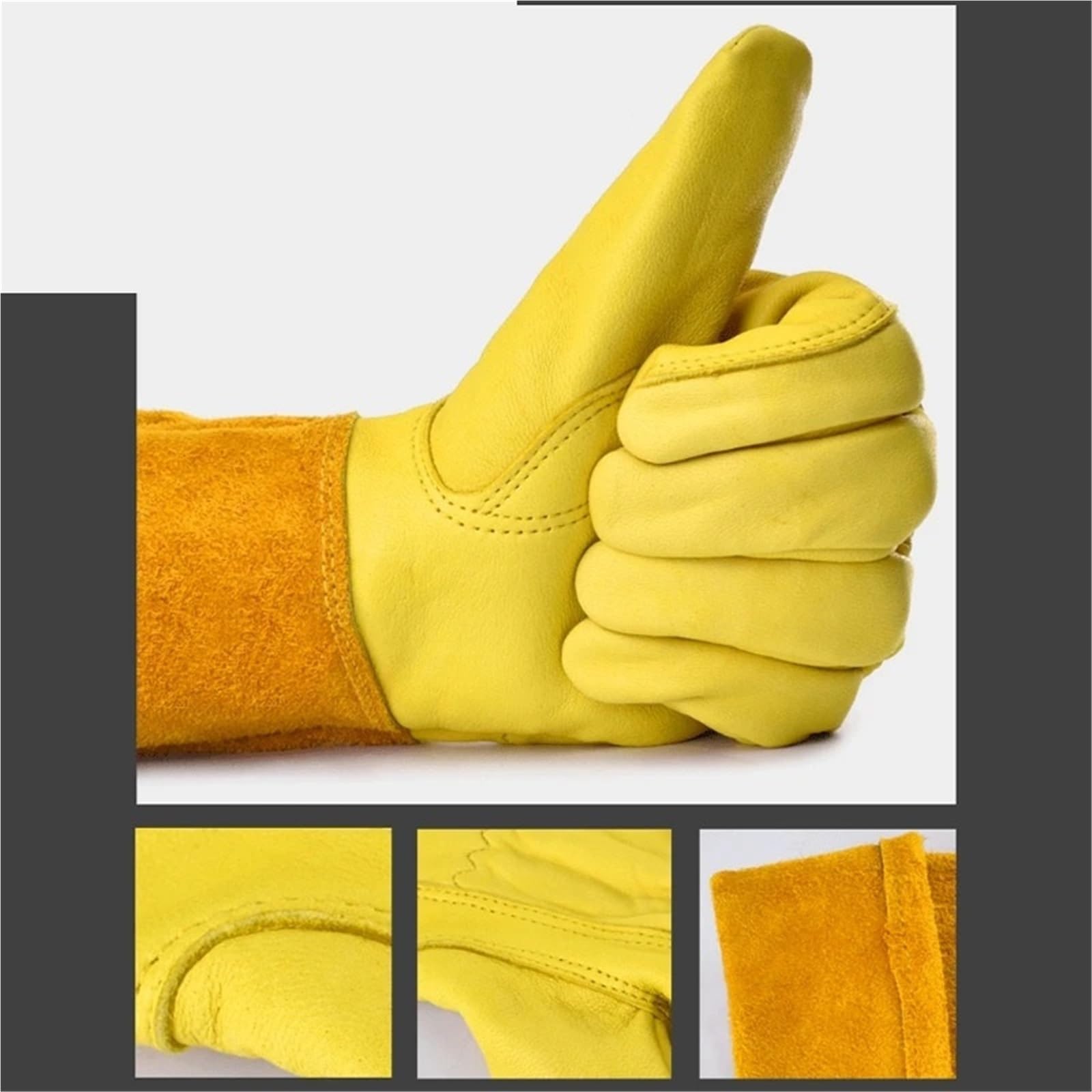 Gartenhandschuhe Gartenhandschuhe, Rosenschnitt, dornenresistente Gartenhandschuhe mit langem Unterarmschutz for Männer und Frauen Arbeitshandschuhe Herren