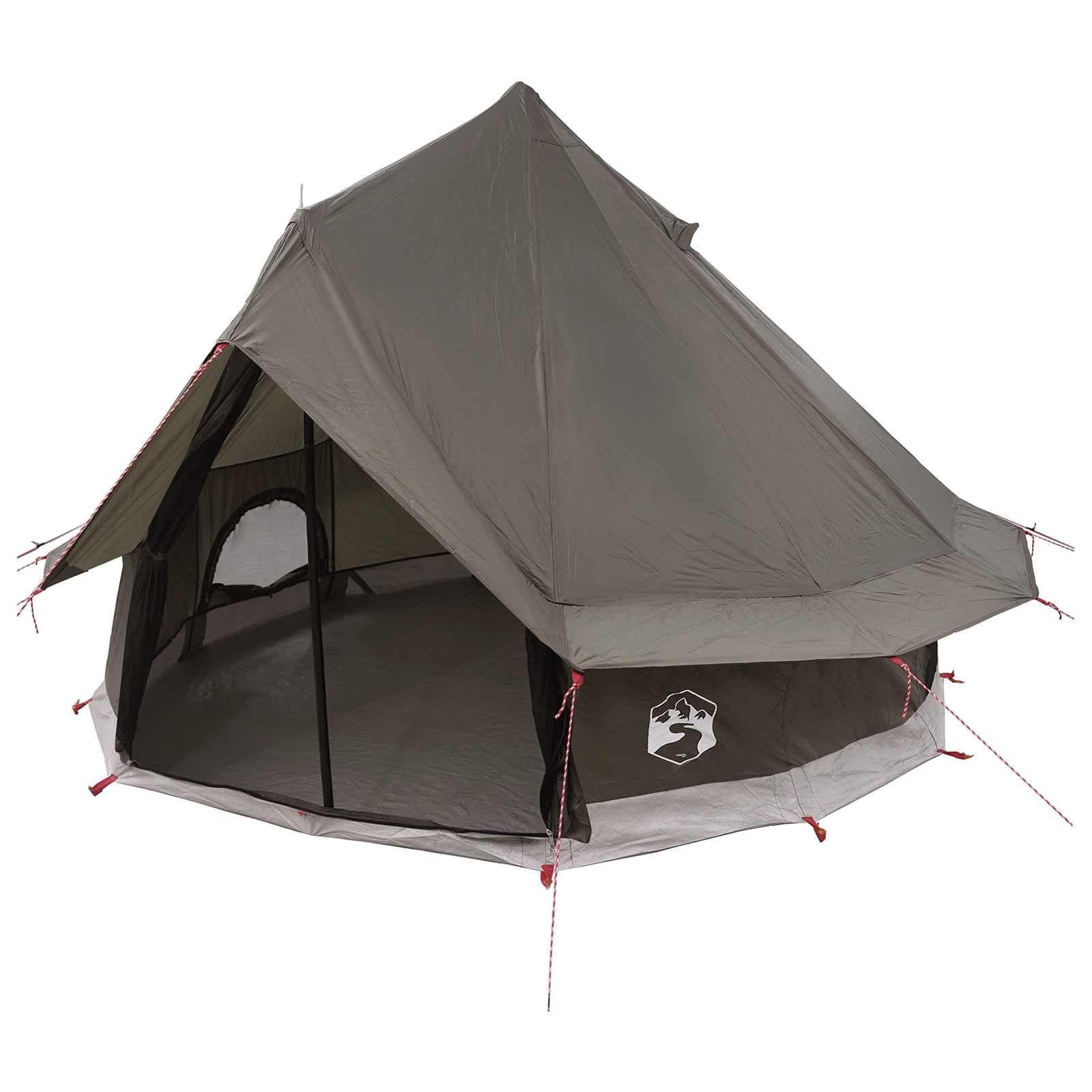 Tenda Tipi Familiare 6 Persone Verde Impermeabile