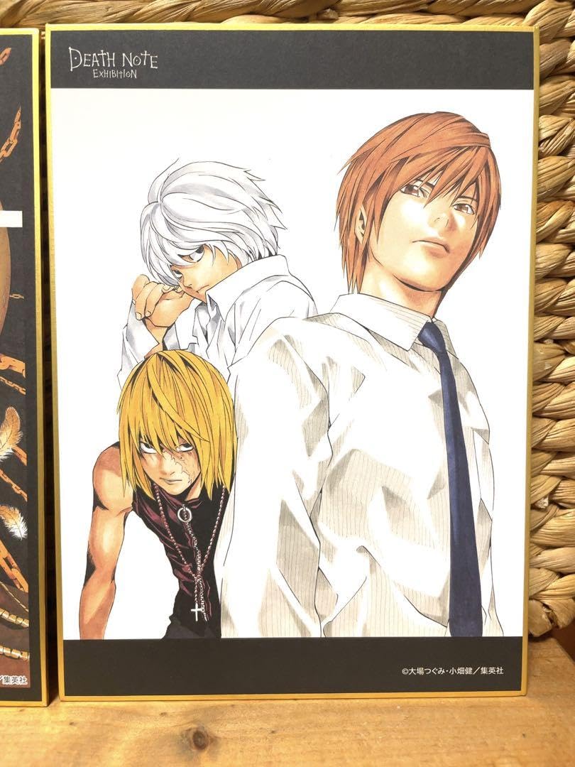 Amazon.co.jp: デスノート展 DEATH NOTE EXHIBITION ミニ色紙セット