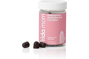 Frida Mom Postpartum Gummies for Lactation: Chewy Breast Milk Boosters