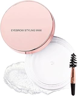 Eyebrow Styling Wax,Instant Brows Soap Kit,Clear Brow Gel Shaping Definition,Eyebrow Lamination Kit,Natural Shaping Cream Waterproof & Long Lasting Eyebrows Styling Wax, Eyebrow Gel With Brush