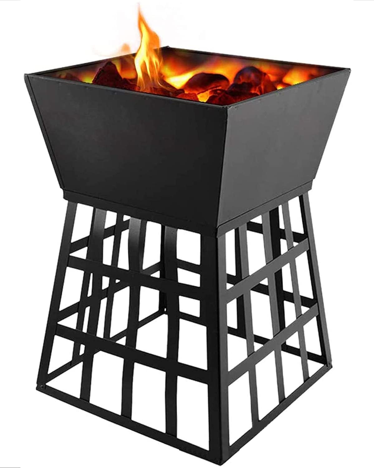 Puits de feu à faible fumée en acier inoxydable de qualité supérieure