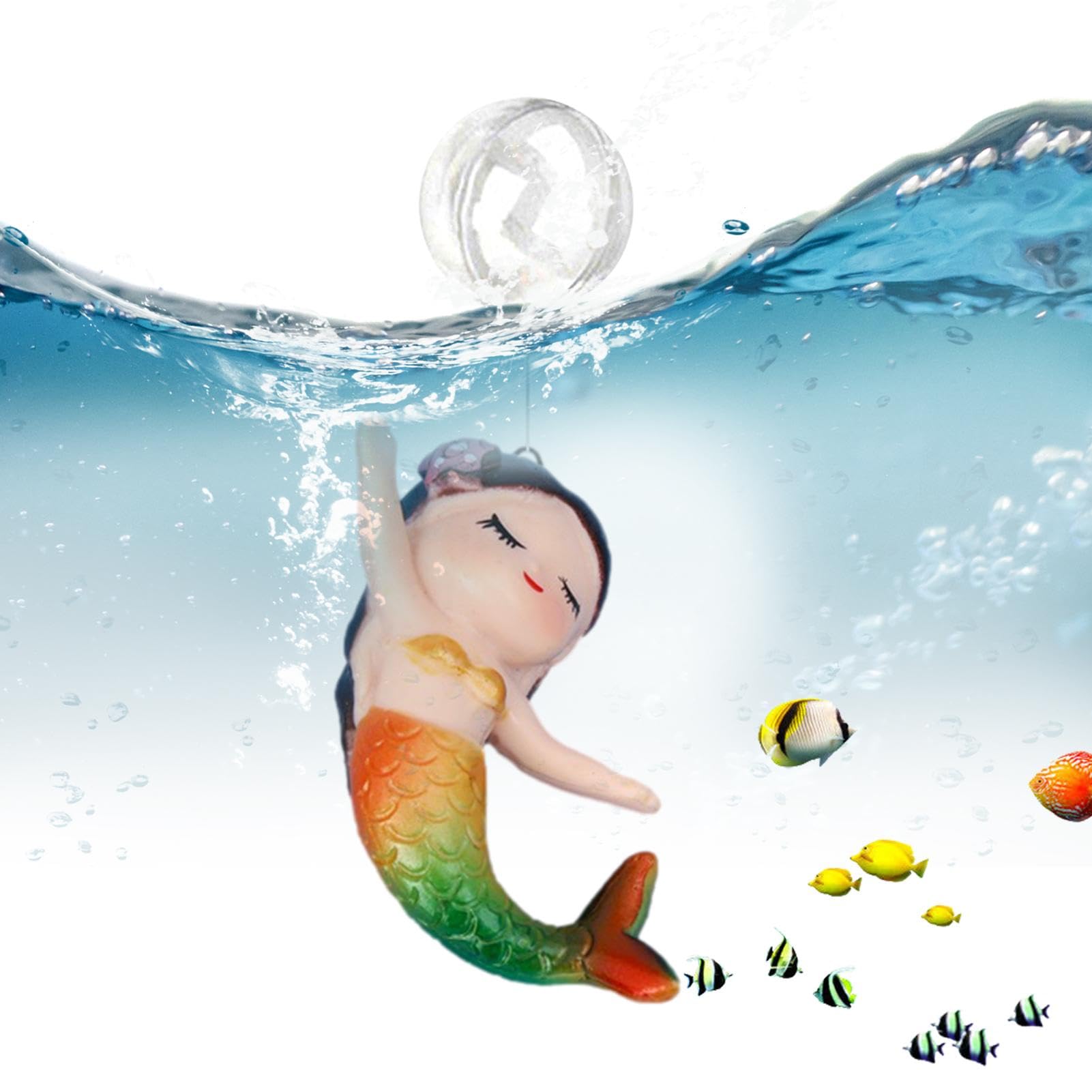 Decorazioni Acquario Galleggianti - 5 Subacquei Con Pallina Regolabile Per Pesci - Foto 2