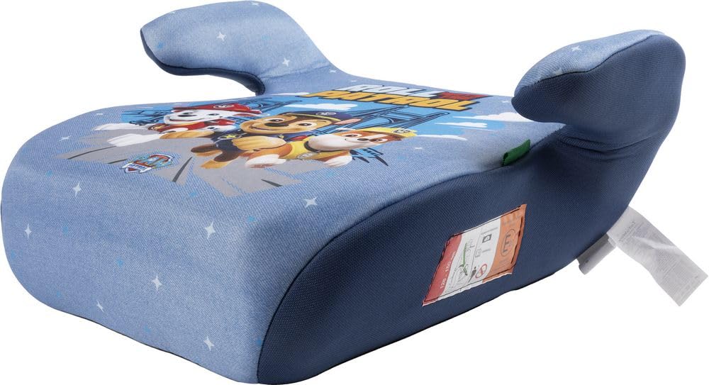 Siège de voiture pour enfants Paw Patrol Boy i-Size ECE R129, taille 126 à 150 cm, 22 à 36 kg, 6 à 12 ans, groupe 3, léger et facile à transporter, amovible et lavable