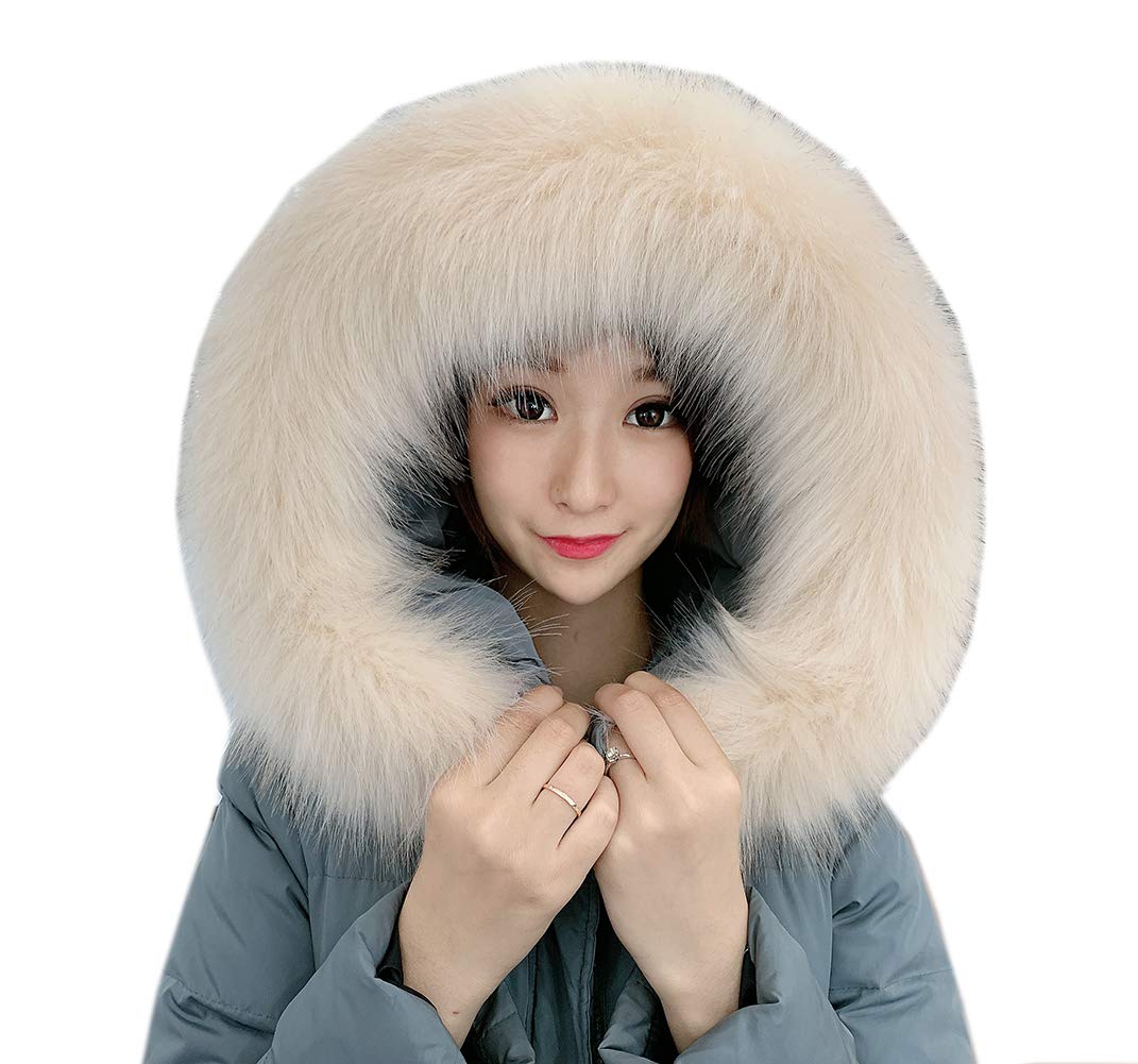 Sponsored Ad – Imitation Faux Fur Long Detachable False Collar Scarf Neck Wrap Neckerchiefs for Coat