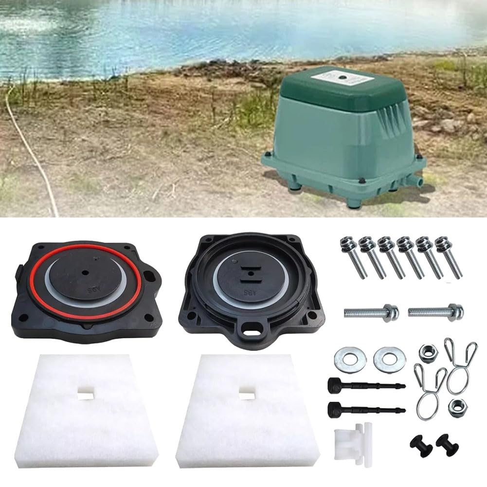 Kit complet de réparation de pompe à air avec diaphragme pour modèles HP-60 et HP-80