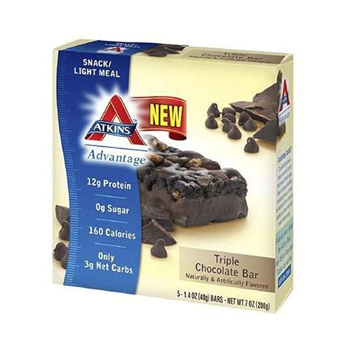 Atkins Triple Chocolate Advantage Bar 14 onzas