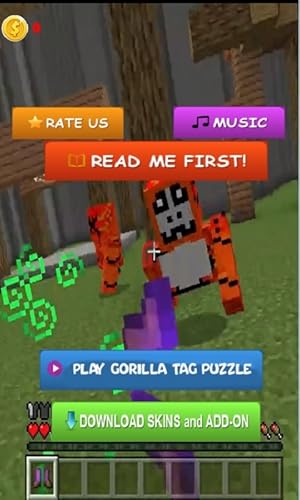 Gorilla Tag mod for MCPE