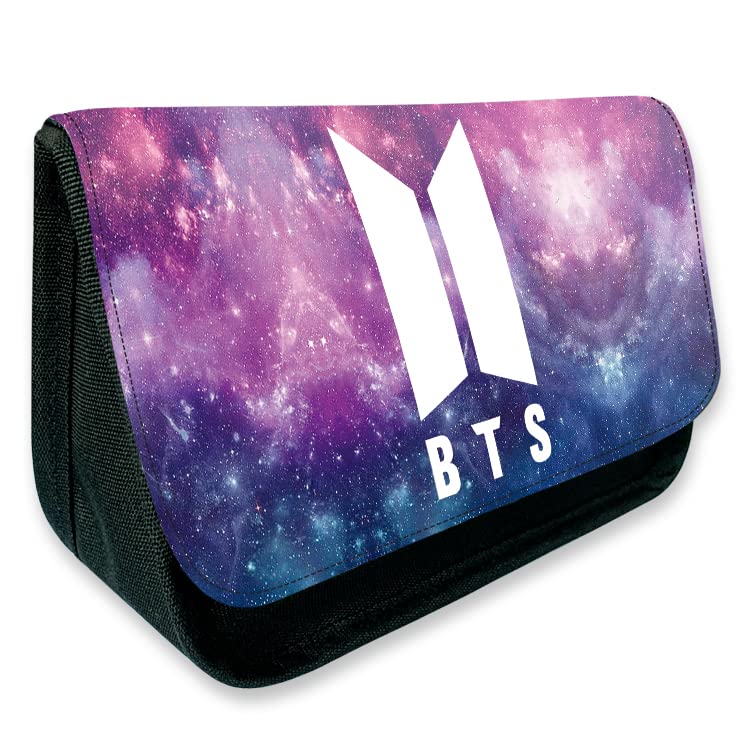 Pencil Case Bts Cute Pencil Pouch Big Capacity Bag Zipper